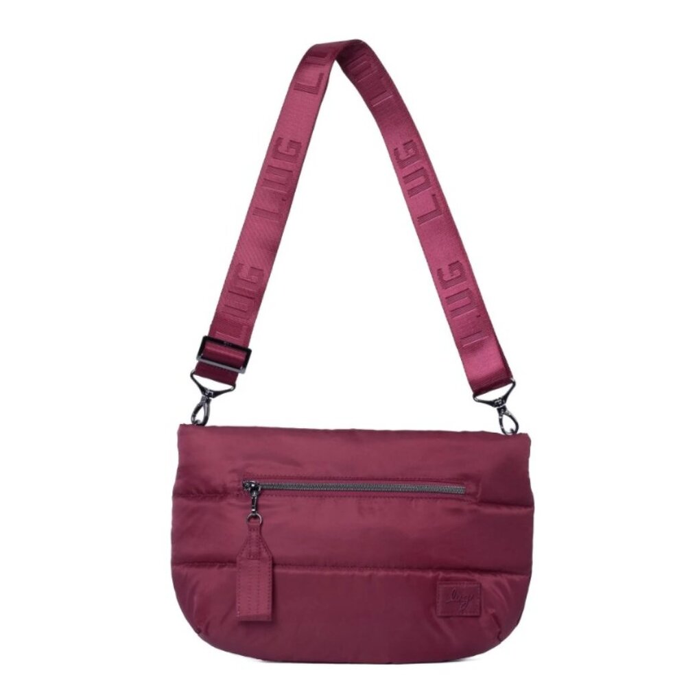 Lug Moonwalk Crossbody Bag Raspberry